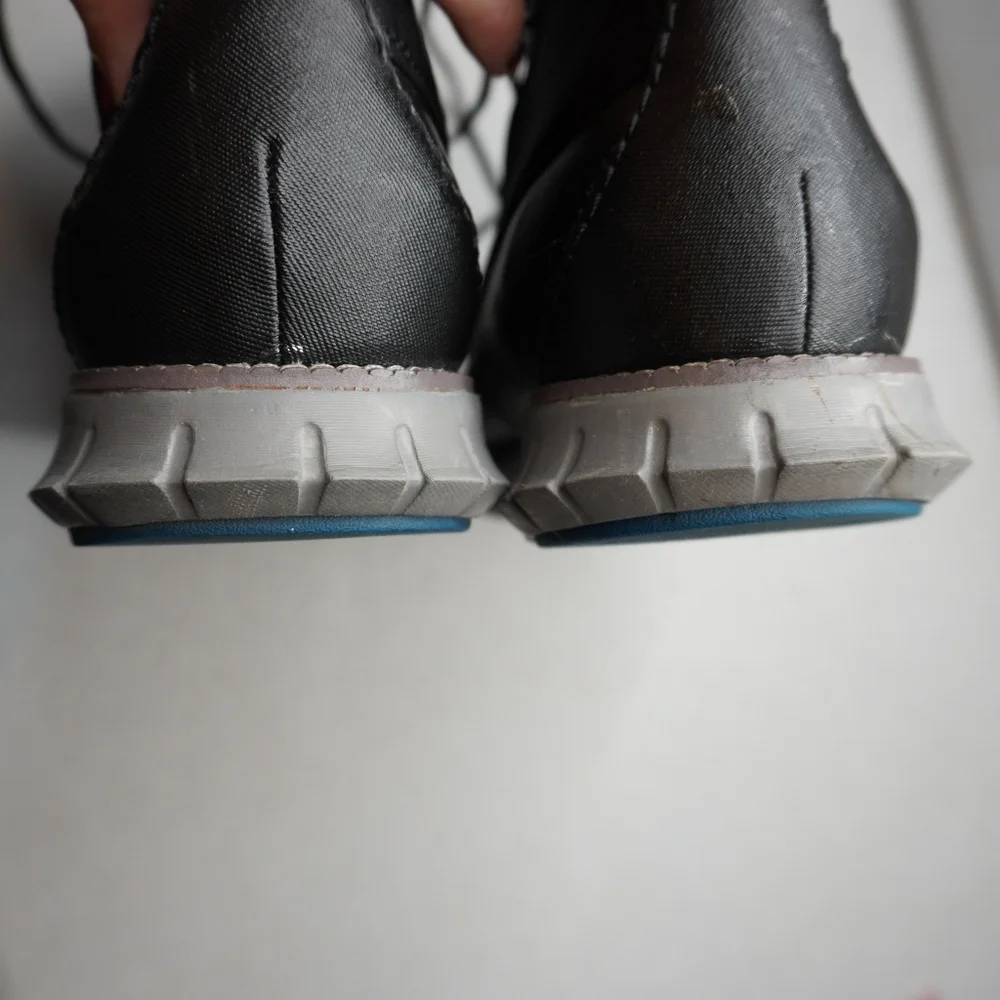 40) COLE HAAN GRAND.ØS Mountian Hardware Water Resistant Lace Dress Boots Sz. 10 - Picture 12 of 13